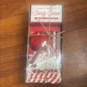NEW Red Candy Cane Party Set